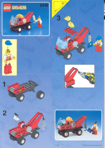 Manual Lego set 6446 City Tow truck