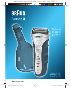 Mode d’emploi Braun 370cc-3 Series 3 Rasoir électrique