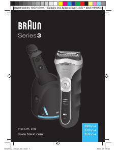 Εγχειρίδιο Braun 370cc-4 Series 3 Ξυριστική μηχανή