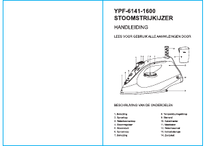 Mode d’emploi Watshome YPF-6141-1600 Fer à repasser