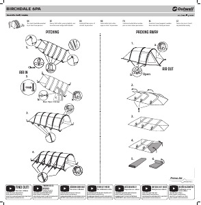 Handleiding Outwell Birchdale 6PA Tent