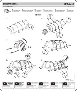 Manual Outwell Greenwood 6 Tent