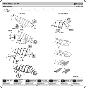 Manual Outwell Knightdale 8PA Tent