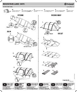 Bedienungsanleitung Outwell Mountain Lake 5ATC Zelt