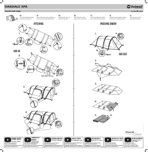 Handleiding Outwell Oakdale 5PA Tent