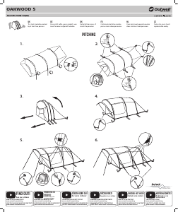 Handleiding Outwell Oakwood 5 Tent