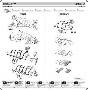 Handleiding Outwell Sundale 7PA Tent