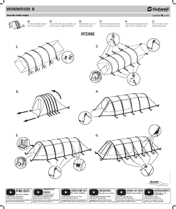 Manual Outwell Winwood 8 Tent