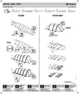 Mode d’emploi Outwell Wood Lake 7ATC Tente