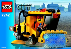 Handleiding Lego set 7242 City Straatveegmachine