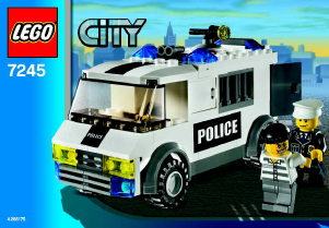 Manual de uso Lego set 7245 City Transporte de prisioneros