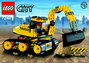 Manuale Lego set 7248 City Scavatrice