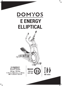 Mode d’emploi Domyos E Energy Vélo elliptique