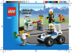 Bruksanvisning Lego set 7279 City Minifigursamling med polistema