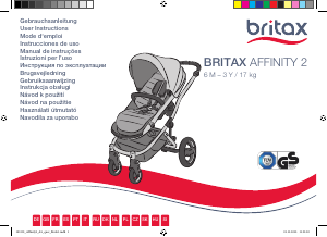 Manual Britax Affinity 2 Carrinho de bebé