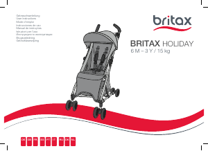 Manual Britax Holiday Carrinho de bebé