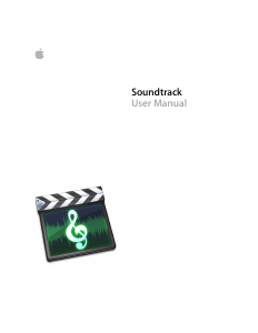 Handleiding Apple Soundtrack