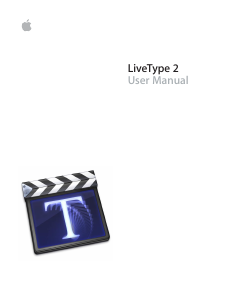 Handleiding Apple LiveType 2