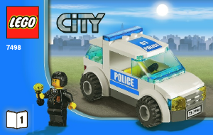 Handleiding Lego set 7498 City Politiebureau