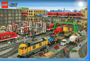 Bruksanvisning Lego set 7499 City Flexibla skenor