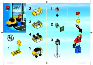 Manuale Lego set 7567 City Turisti in città