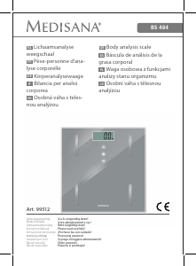 Mode d’emploi Medisana BS 484 Pèse-personne