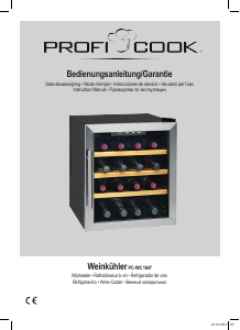 Manual de uso Proficook PC-WC1047 Vinoteca