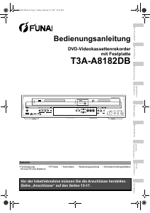 Bedienungsanleitung Funai T3A-A8182DB DVD-video Kombination