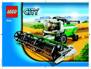 Handleiding Lego set 7636 City Oogstmachine