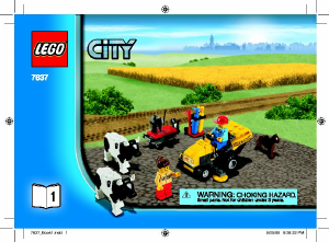 Manual Lego set 7637 City Fazenda