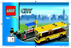 Manual de uso Lego set 7641 City Vida urbana