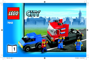 Manuale Lego set 7642 City Garage