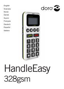 Bruksanvisning Doro HandleEasy 328GSM Mobiltelefon