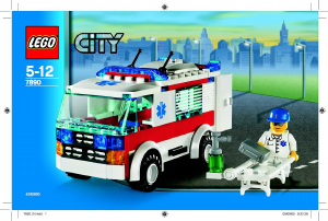 Manual Lego set 7890 City Ambulanță