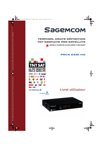 Mode d’emploi Sagemcom DS81 HD Récepteur numérique