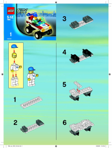 Návod Lego set 7892 City Nemocnica