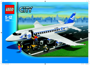 Brugsanvisning Lego set 7893 City Passagerfly