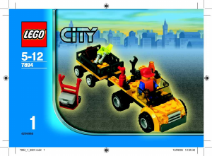 Návod Lego set 7894 City Letisko