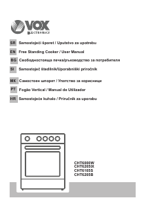 Priročnik Vox CHT6000W Obseg