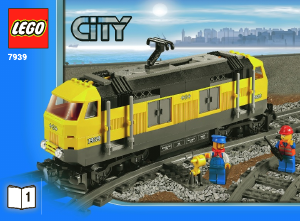 Manuál Lego set 7939 City Nákladní vlak