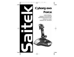Manuale Saitek Cyborg Evo Force Gamepad