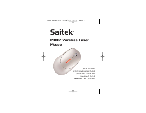 Mode d’emploi Saitek M100Z Souris