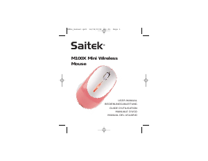 Mode d’emploi Saitek M100X Souris