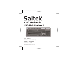 Manual Saitek K100 Keyboard