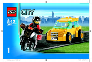 Manual de uso Lego set 7993 City Stación de servicio