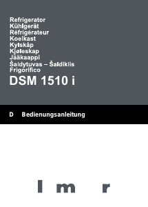 Bedienungsanleitung Blomberg DSM 1510 i Kühl-gefrierkombination