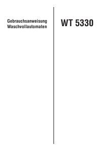 Bedienungsanleitung Blomberg WT 5330 Waschmaschine