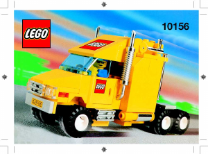 Bruksanvisning Lego set 10156 City Lego-truck