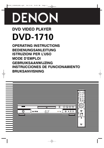 Mode d’emploi Denon DVD-1710 Lecteur DVD