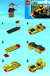 Manual de uso Lego set 30152 City Minería quad